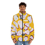 FLOWer PUFFER JACKET (YELLOW)