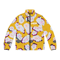 FLOWer PUFFER JACKET (YELLOW)
