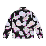 FLOWer PUFFER JACKET (BLACK)