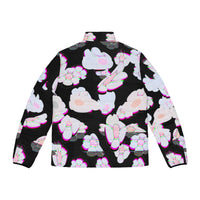 FLOWer PUFFER JACKET (BLACK)