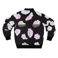 FLOWer BOMBER JACKET (BLACK)