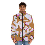 FLOWer PUFFER JACKET (BROWN)