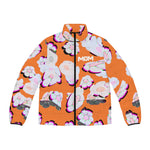 FLOWer PUFFER JACKET (ORANGE)