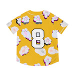 FLOWer BASEBALL JERSEY (YELLOW)