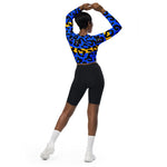 MOM Cheetah long-sleeve crop top (full)