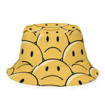 SMILE/SAD Reversible bucket hat