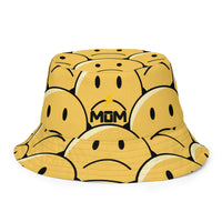 SMILE/SAD Reversible bucket hat
