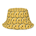 SMILE/SAD Reversible bucket hat
