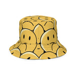 SMILE/SAD Reversible bucket hat