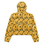 SMILE/SAD Women’s cropped windbreaker