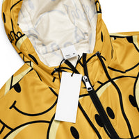 SMILE/SAD Women’s cropped windbreaker