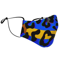 Blue Cheetah Mask