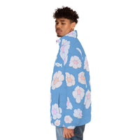 illusions of Flowers Power Puffer Jacket (Bubbles)