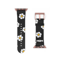 Beneath The Flowers Watch Band (Black)