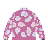 illusions of Flowers Power Puffer Jacket (Blossom)