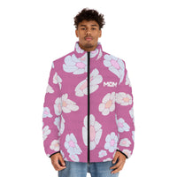illusions of Flowers Power Puffer Jacket (Blossom)