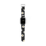 Beneath The Flowers Watch Band (Black)