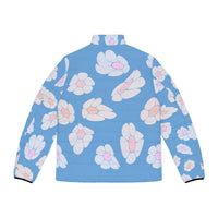 illusions of Flowers Power Puffer Jacket (Bubbles)