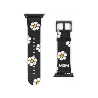 Beneath The Flowers Watch Band (Black)