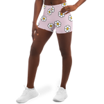 Beneath the Flowers Bed Shorts (Pink)