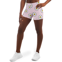 Beneath the Flowers Bed Shorts (Pink)