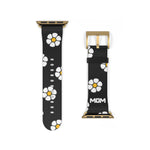 Beneath The Flowers Watch Band (Black)