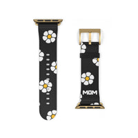Beneath The Flowers Watch Band (Black)