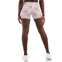 Beneath the Flowers Bed Shorts (Pink)