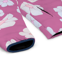 illusions of Flowers Power Puffer Jacket (Blossom)
