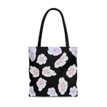illusions of Flowers Tote Bag