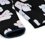 illusions of Flowers Puffer Jacket