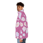illusions of Flowers Power Puffer Jacket (Blossom)