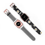 Beneath The Flowers Watch Band (Black)
