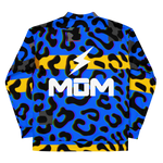 Cheetah Glitch Bomber Jacket