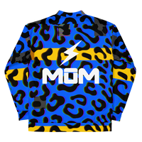 Cheetah Glitch Bomber Jacket