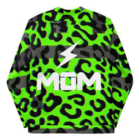 Cheetah Glitch Bomber Jacket