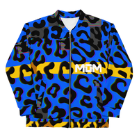 Cheetah Glitch Bomber Jacket