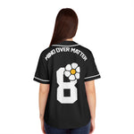 Beneath The Flowers Baseball Jersey (Black)