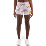 Beneath the Flowers Bed Shorts (Pink)