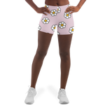 Beneath the Flowers Bed Shorts (Pink)