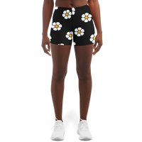 Beneath the Flowers Shorts (Black)