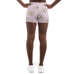 Beneath the Flowers Bed Shorts (Pink)