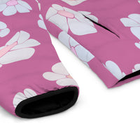 illusions of Flowers Power Puffer Jacket (Blossom)