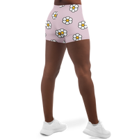 Beneath the Flowers Bed Shorts (Pink)