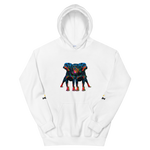Cerberus White Hooded Sweatshirt