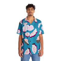 FLOWer SHIRT (BLUE)