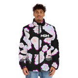 INTO THE FLOWERVERSE PUFFER JACKET (BLACK)