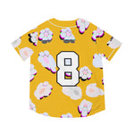 FLOWer BASEBALL JERSEY (YELLOW)