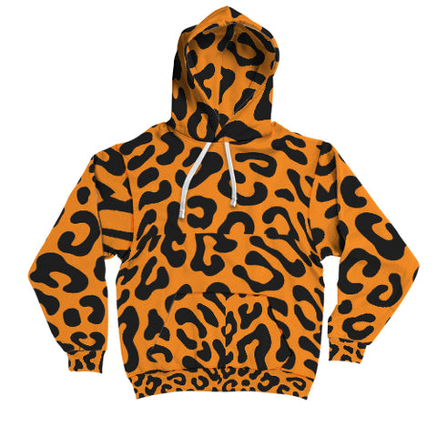 Orange Cheetah Hoodie