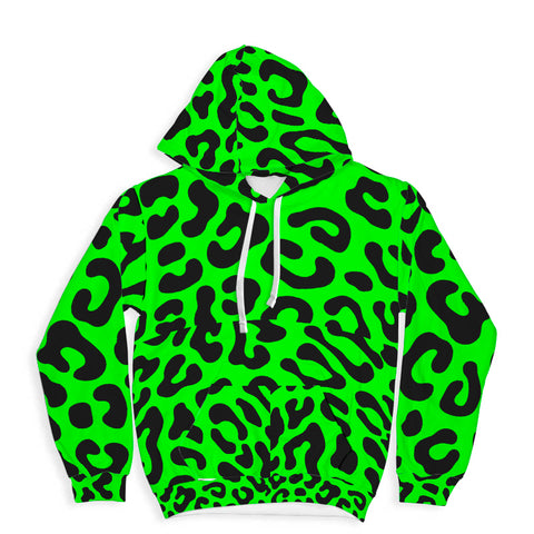 Green Cheetah Hoodie